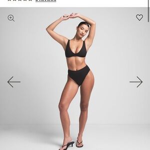 SKIMS high waisted bikini bottoms